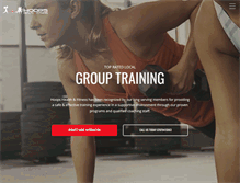 Tablet Screenshot of hoopsfitness.co.uk